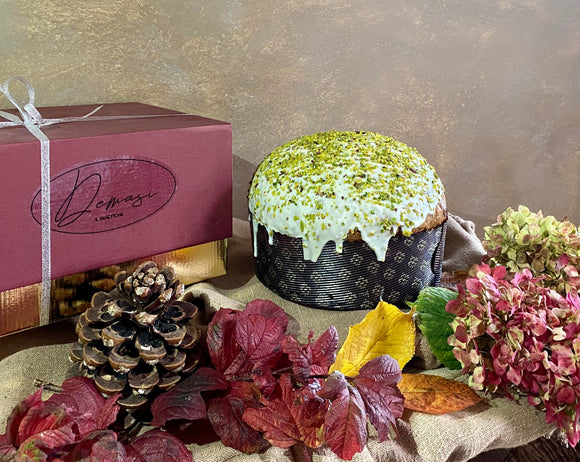 Panettone artigianale Pistacchio di Bronte DOP, 1000g